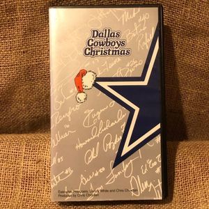 Dallas Cowboys Christmas VHS Tape